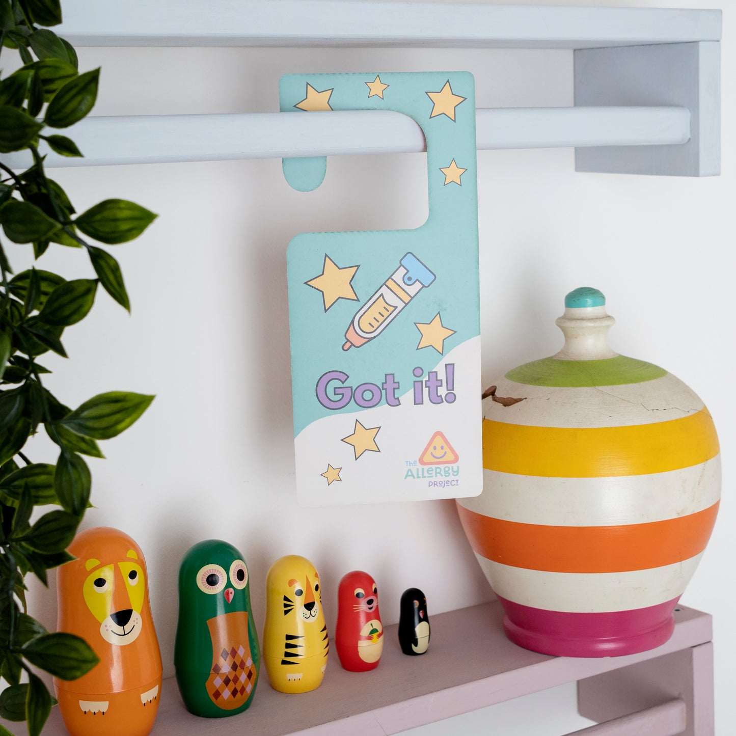 EpiPen door hanger