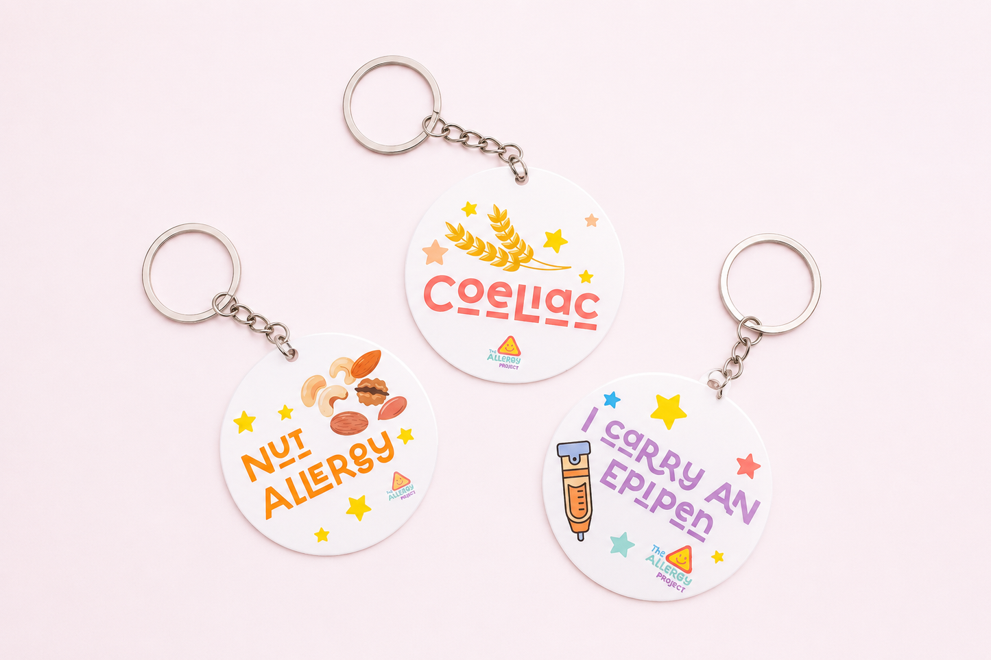 Epipen bag tag keyring