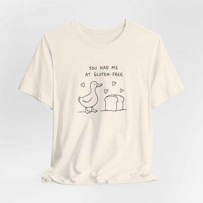 “You Had Me at Gluten-Free” Tee — Coeliac T-Shirt