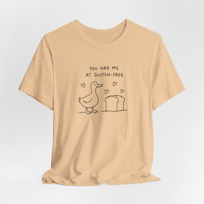 “You Had Me at Gluten-Free” Tee — Coeliac T-Shirt