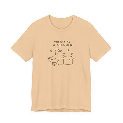 “You Had Me at Gluten-Free” Tee — Coeliac T-Shirt