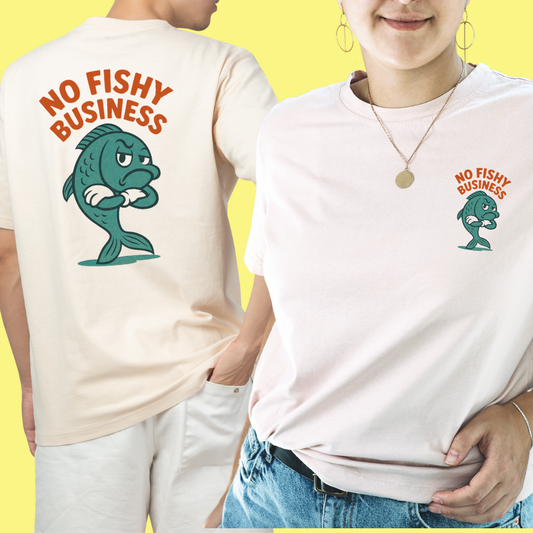 No fishy business allergy tshirt