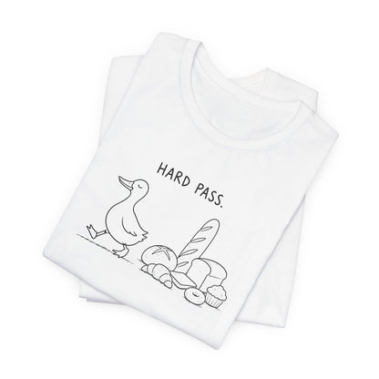 Hard Pass Duck Tee — Gluten-Free / Anti-Bread Graphic T‑Shirt