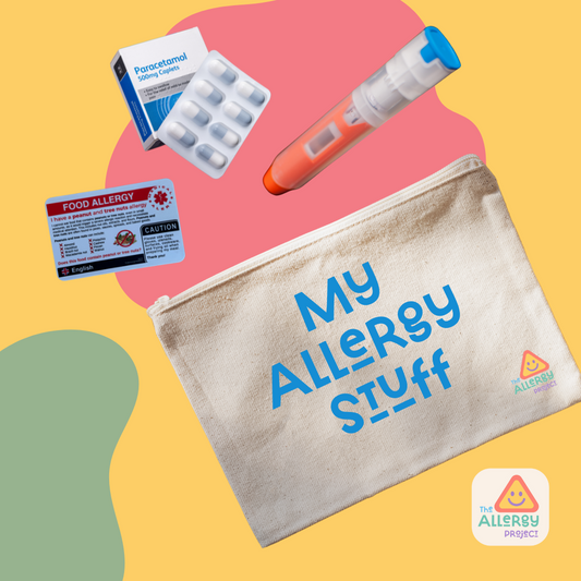 Allergy and Medicine Essential Supplies Bag