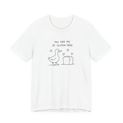 “You Had Me at Gluten-Free” Tee — Coeliac T-Shirt