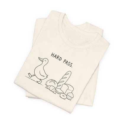Hard Pass Duck Tee — Gluten-Free / Anti-Bread Graphic T‑Shirt
