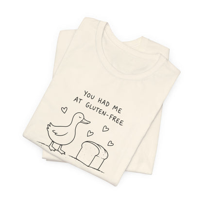 “You Had Me at Gluten-Free” Tee — Coeliac T-Shirt