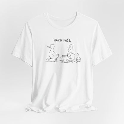 Hard Pass Duck Tee — Gluten-Free / Anti-Bread Graphic T‑Shirt