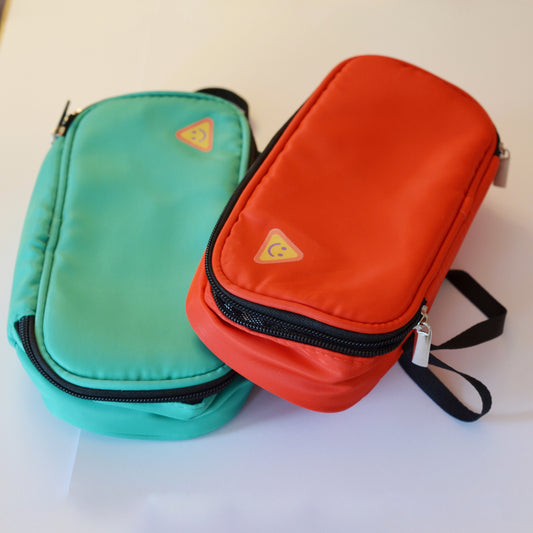 Insulated allergy Medical bag with ice pack