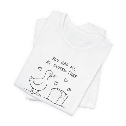 “You Had Me at Gluten-Free” Tee — Coeliac T-Shirt