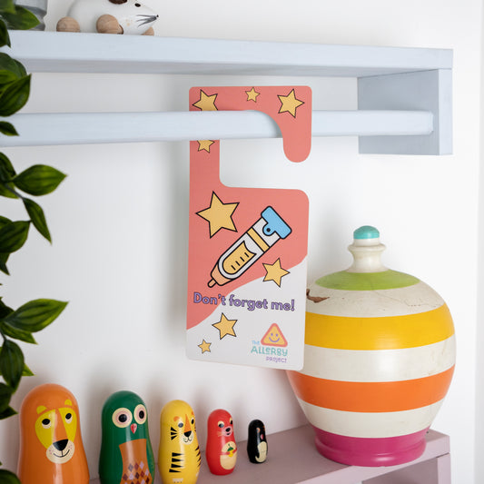 EpiPen door hanger