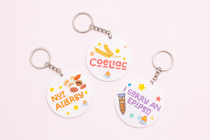 Epipen bag tag keyring